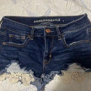 AE jean shorts